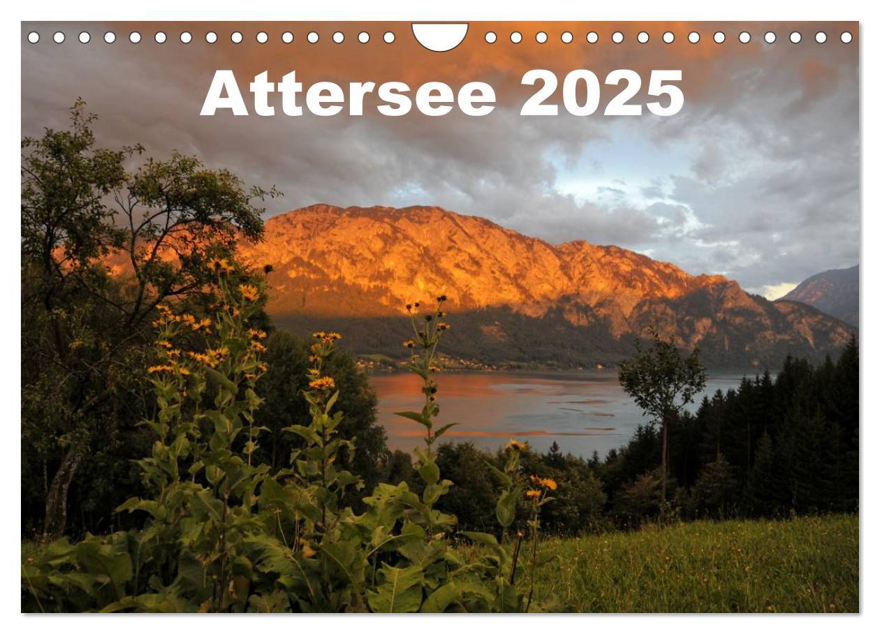 Cover: 9783435693221 | Attersee im Salzkammergut 2025 (Wandkalender 2025 DIN A4 quer),...