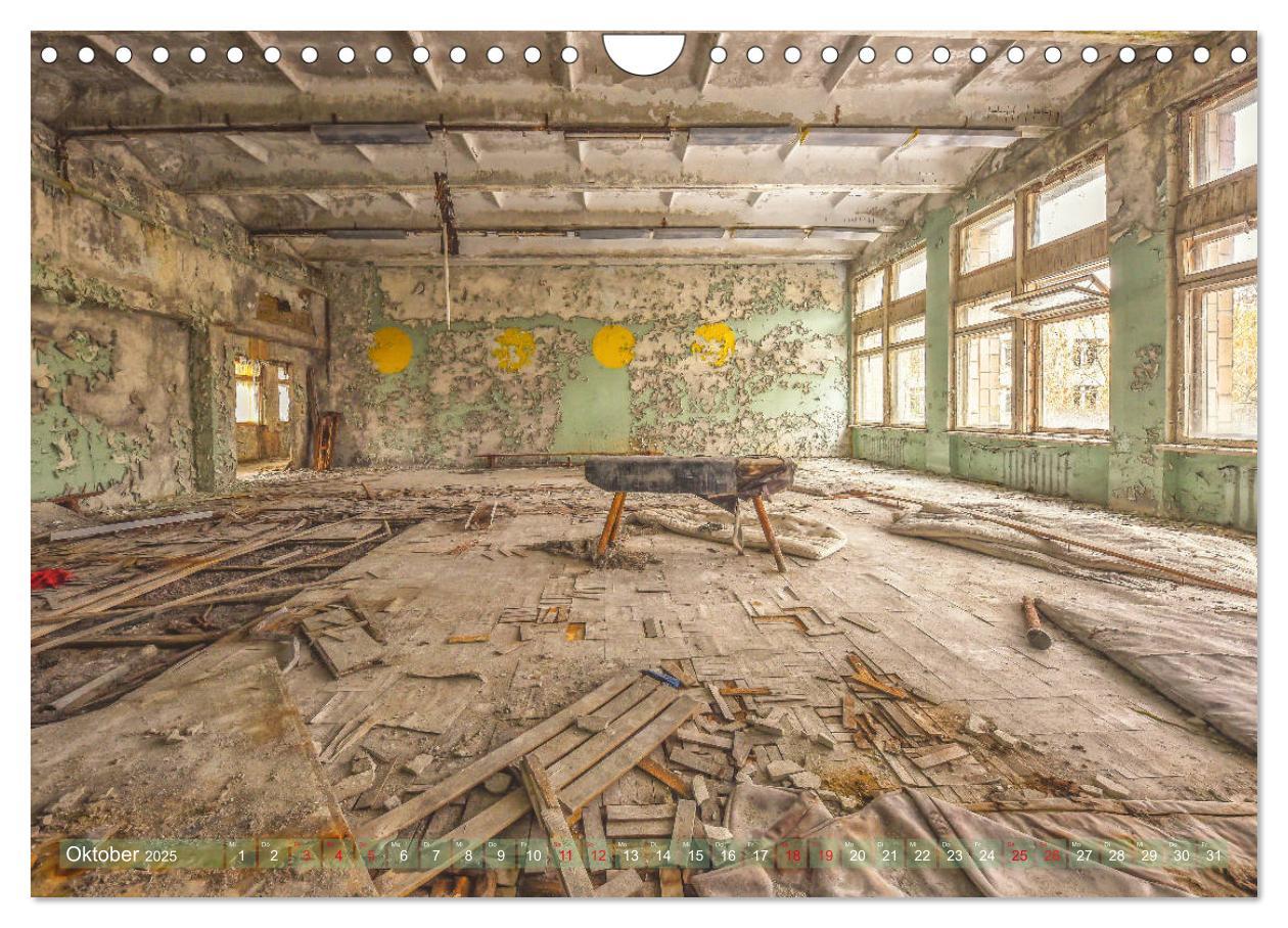 Bild: 9783435245680 | Tschernobyl - Die Sperrzone um das Atomkraftwerk (Wandkalender 2025...