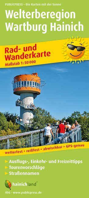 Cover: 9783899204063 | PublicPress Rad- und Wanderkarte Welterberegion Wartburg Heinich