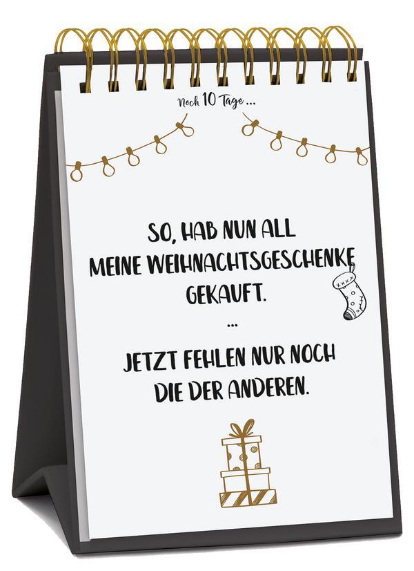 Bild: 9783731882510 | Tisch-Adventskalender 'Visual Words' | Verlag Korsch | Kalender | 1 S.