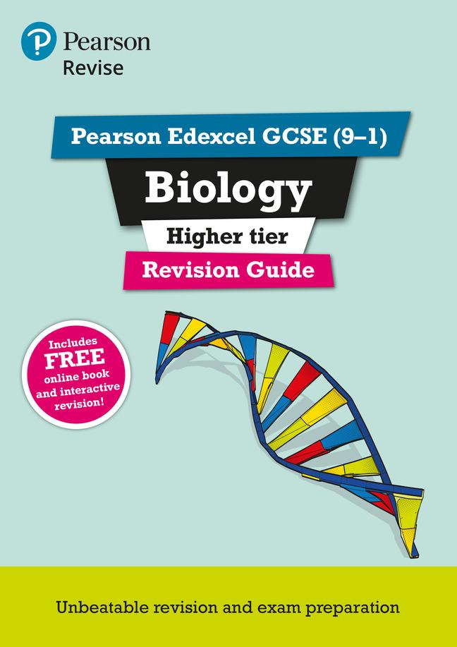 Cover: 9781292131719 | Pearson REVISE Edexcel GCSE Biology (Higher) Revision Guide: incl....