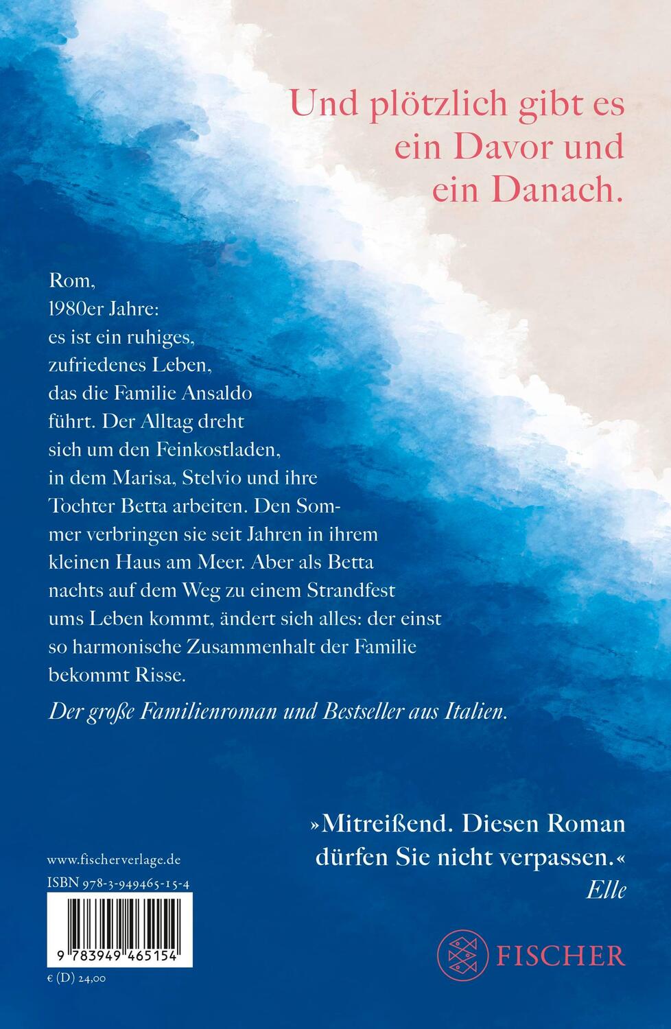 Rückseite: 9783949465154 | Endlich das ganze Leben | Roberta Recchia | Buch | 448 S. | Deutsch