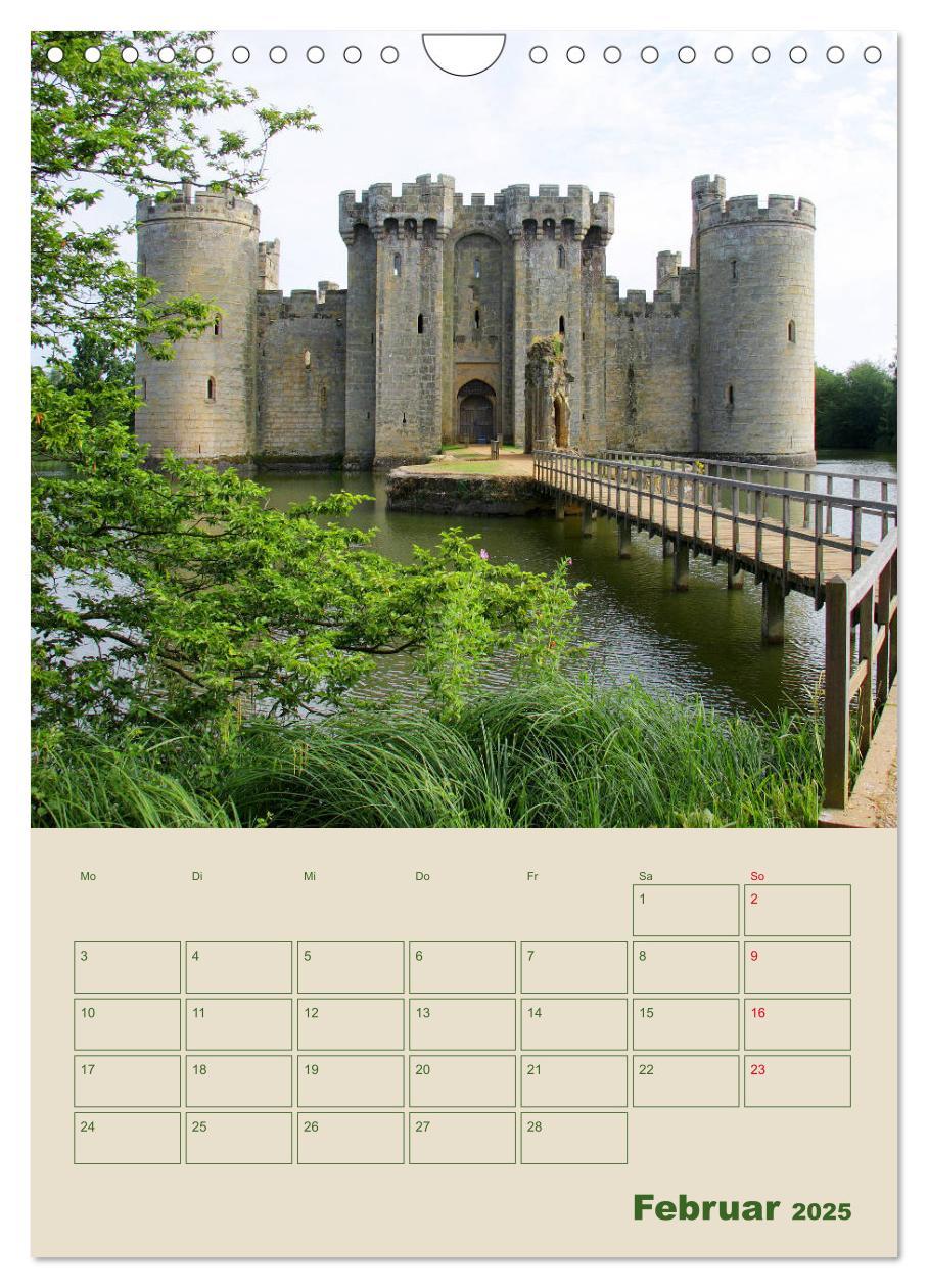 Bild: 9783435970506 | Schlösser und Gärten in England (Wandkalender 2025 DIN A4 hoch),...