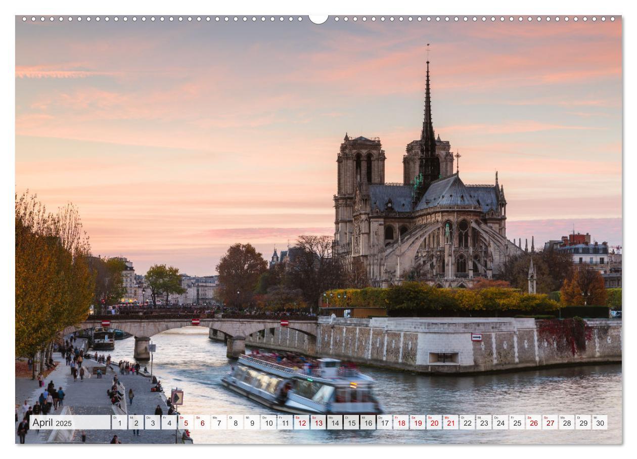 Bild: 9783435033249 | Paris - La Ville Lumière (hochwertiger Premium Wandkalender 2025...