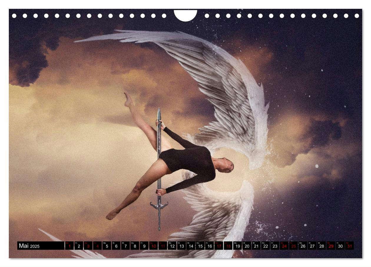 Bild: 9783435387038 | Pole Dance Engel (Wandkalender 2025 DIN A4 quer), CALVENDO...