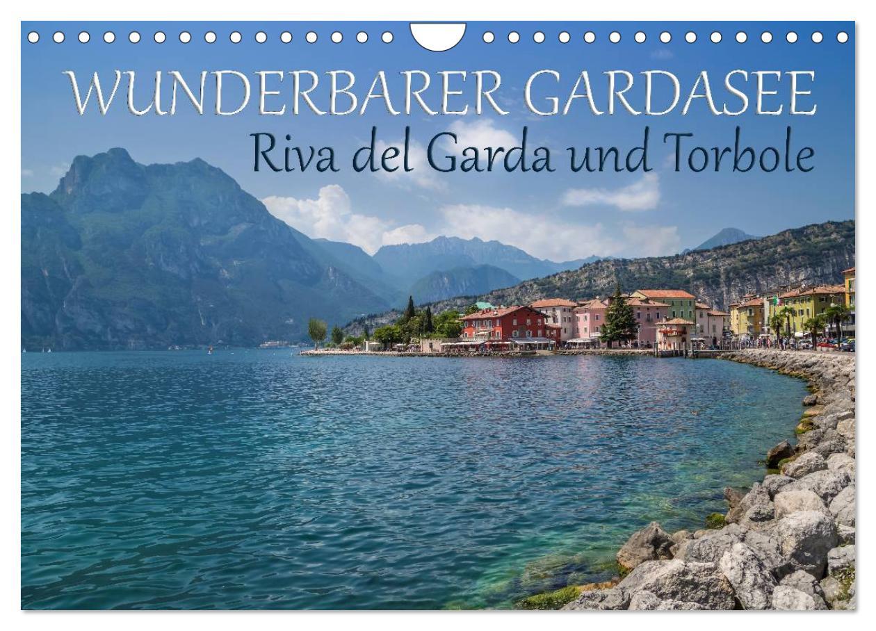 Cover: 9783435563937 | WUNDERBARER GARDASEE Riva del Garda und Torbole (Wandkalender 2025...