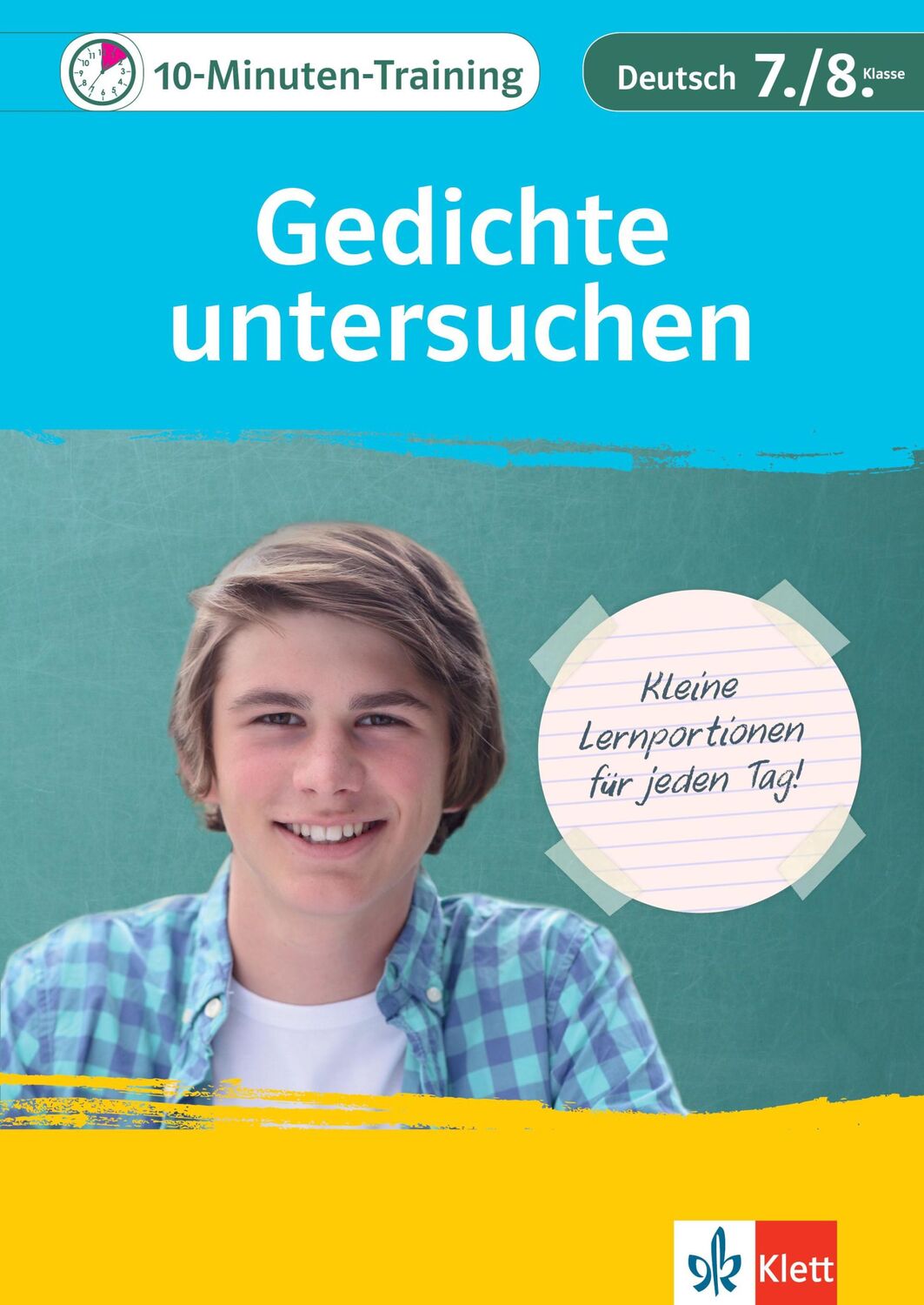 Cover: 9783129275610 | Klett 10-Minuten-Training Deutsch Aufsatz Gedichte untersuchen...