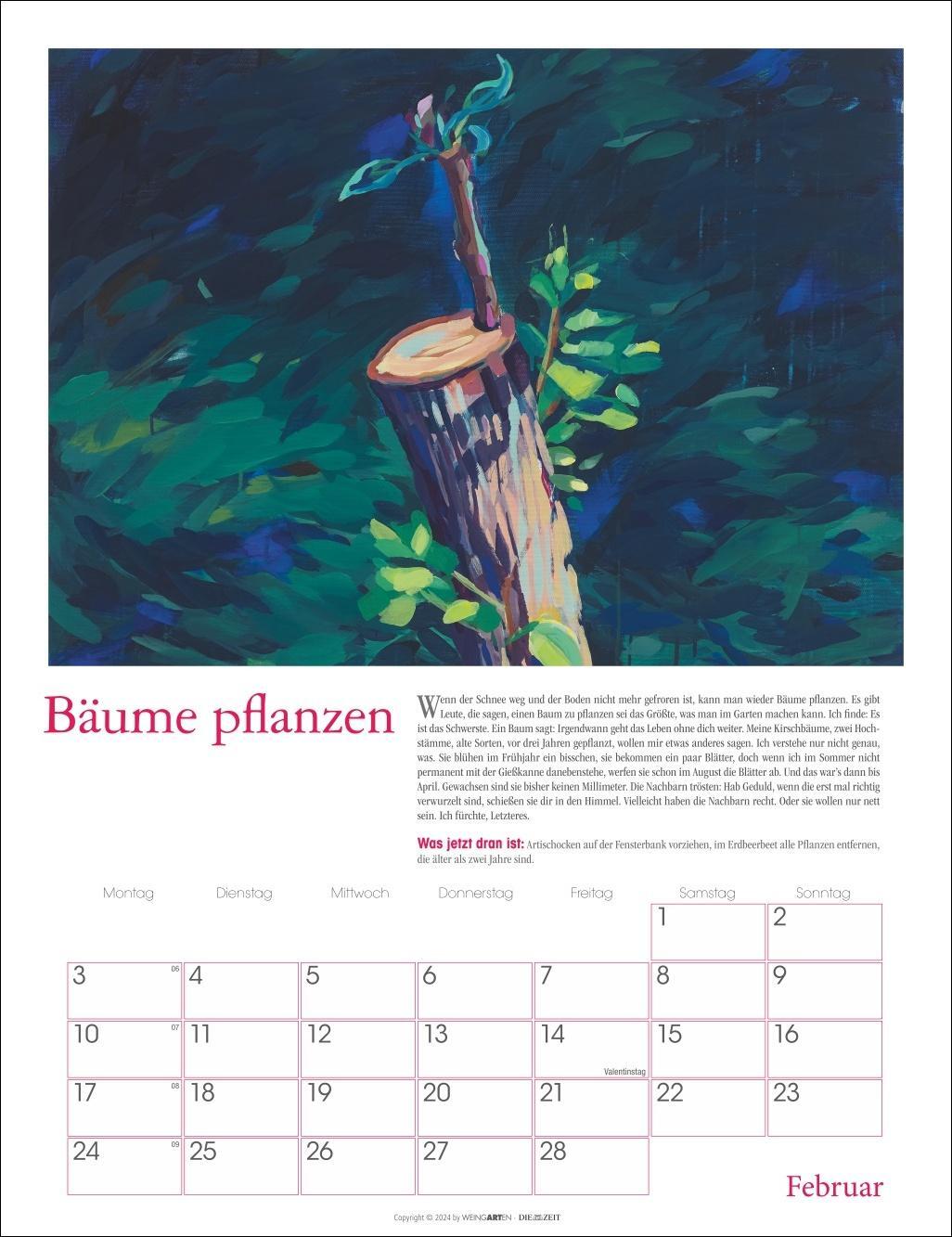 Bild: 9783839901458 | DIE ZEITNeulich im Beet Kalender 2025 | Flamm Stefanie | Kalender