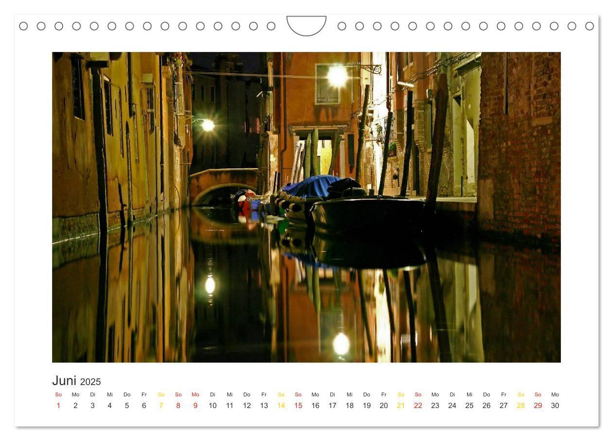 Bild: 9783435820450 | Venedig (Wandkalender 2025 DIN A4 quer), CALVENDO Monatskalender