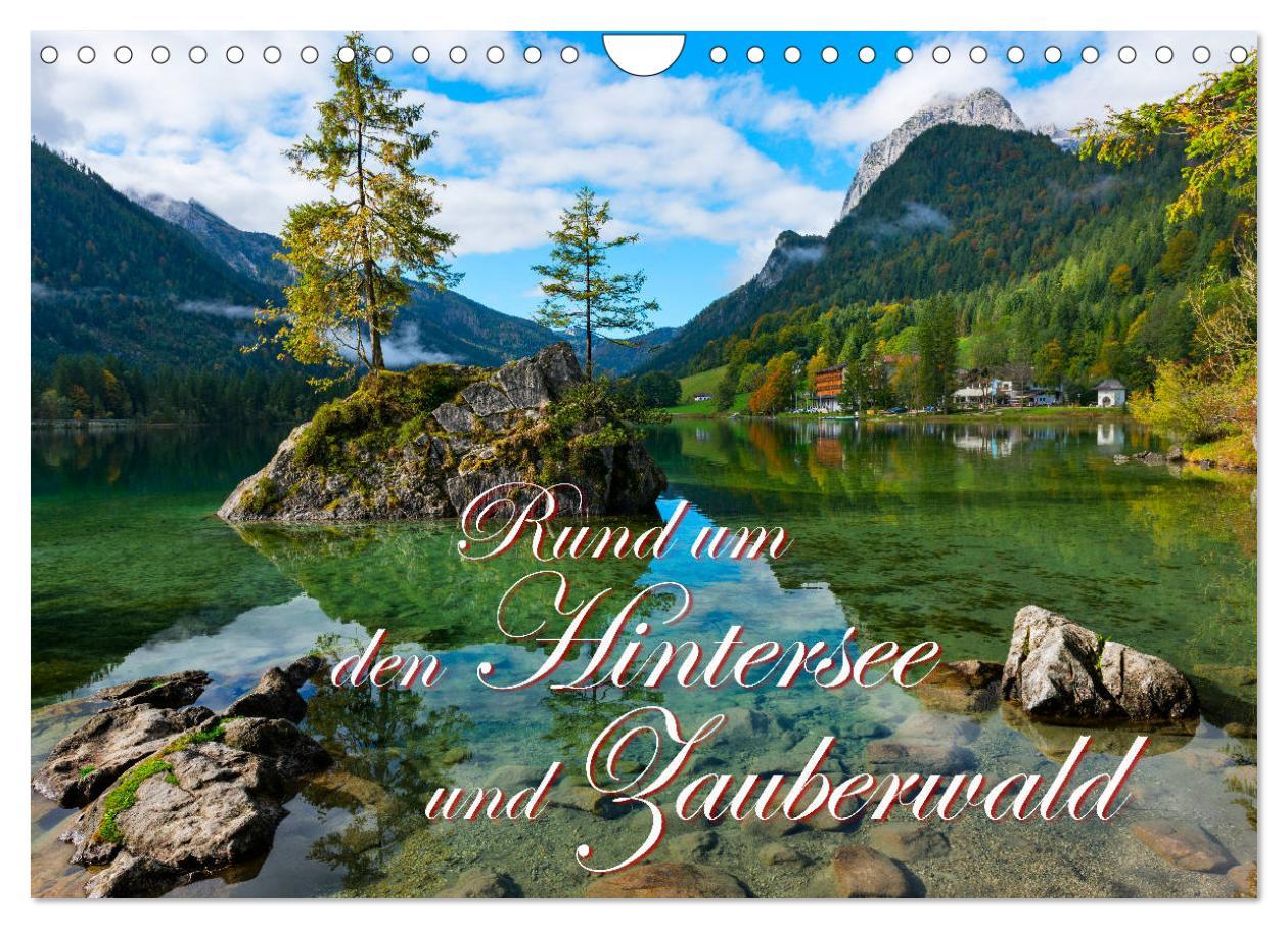 Cover: 9783435357086 | Rund um den Hintersee und Zauberwald (Wandkalender 2025 DIN A4...