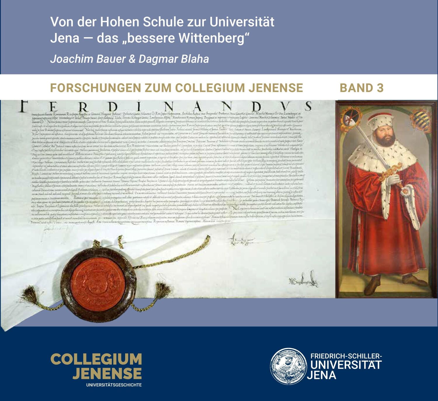 Cover: 9783947303410 | Von der Hohen Schule zur Universität Jena- das "bessere Wittenberg"