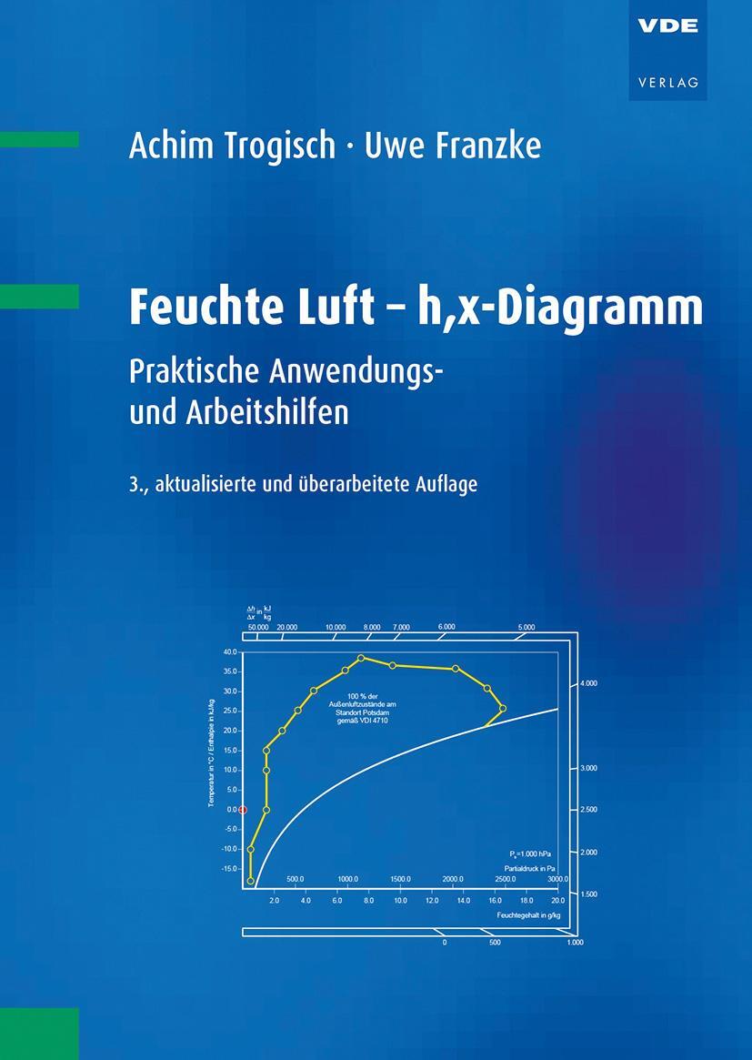 Bild: 9783800761692 | Feuchte Luft - h,x-Diagramm | Praktische Anwendungs- und Arbeitshilfen