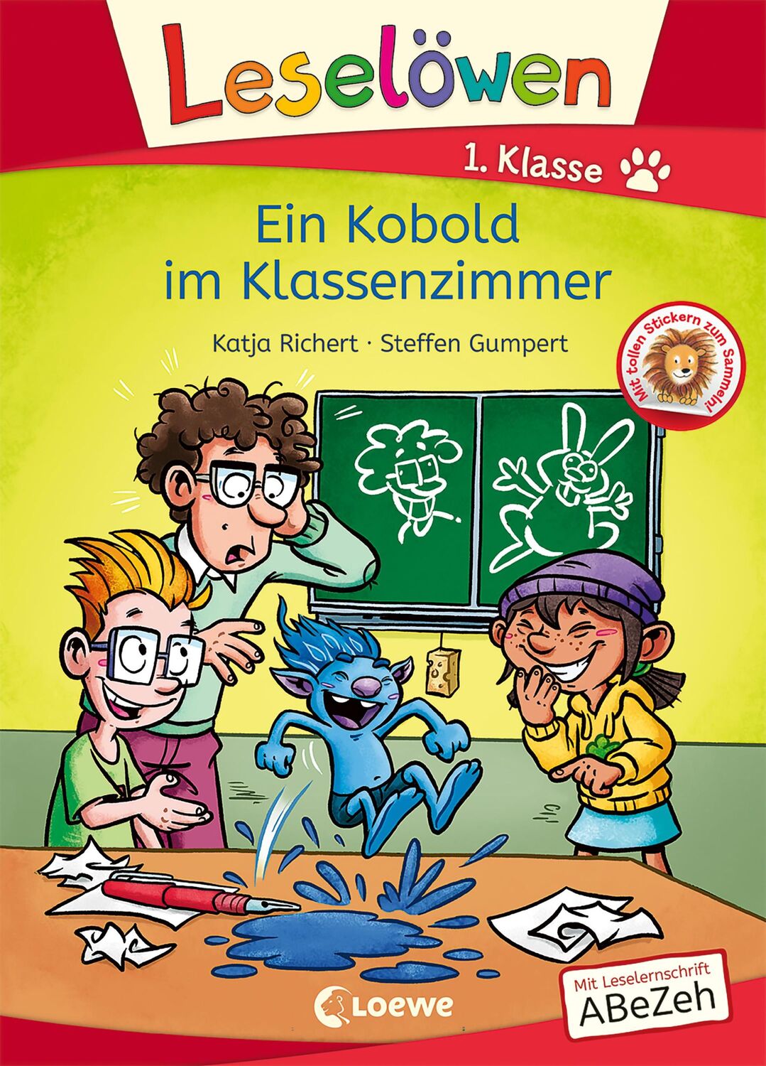 Cover: 9783743212879 | Leselöwen 1. Klasse - Ein Kobold im Klassenzimmer | Katja Richert