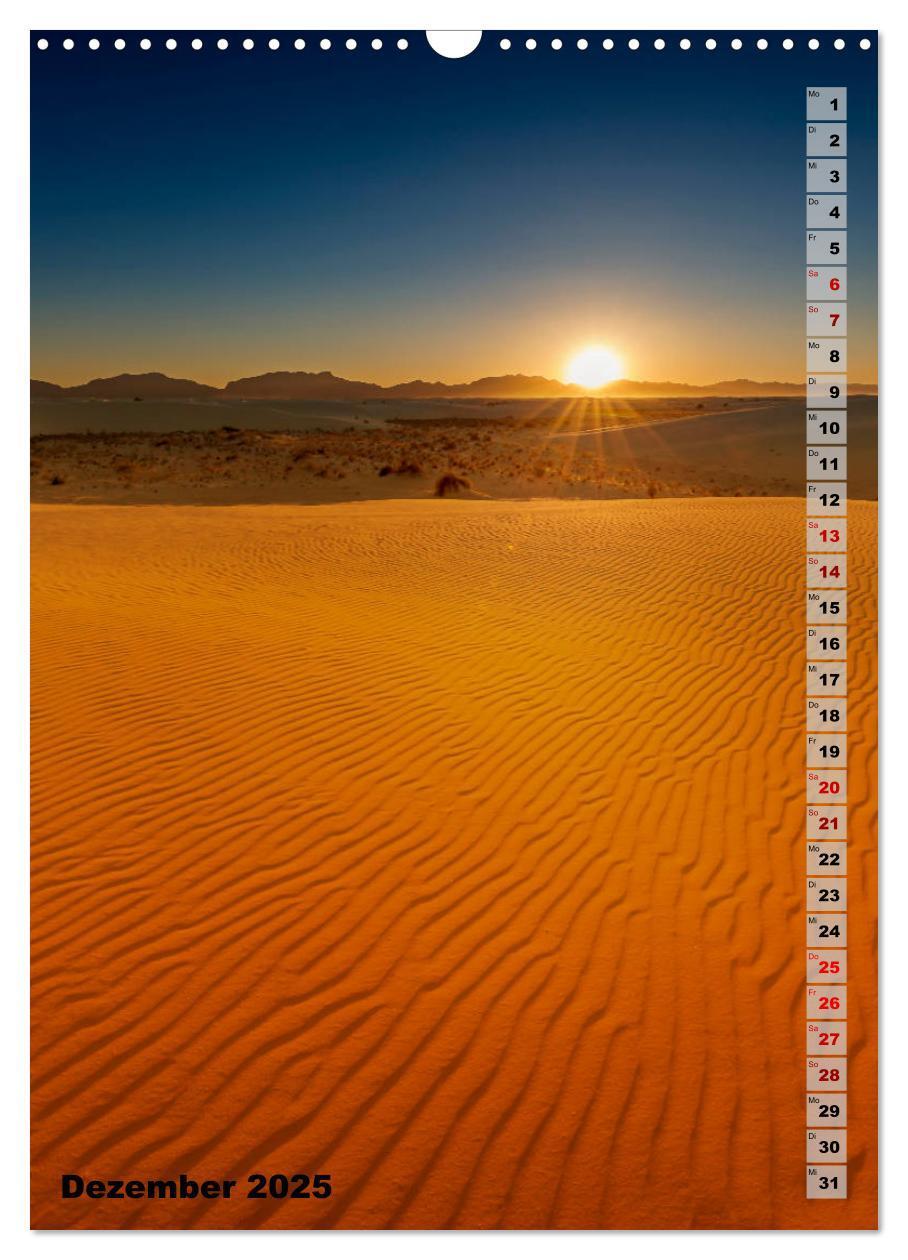 Bild: 9783435962471 | WHITE SANDS NATIONAL MONUMENT Wüstenimpressionen (Wandkalender 2025...