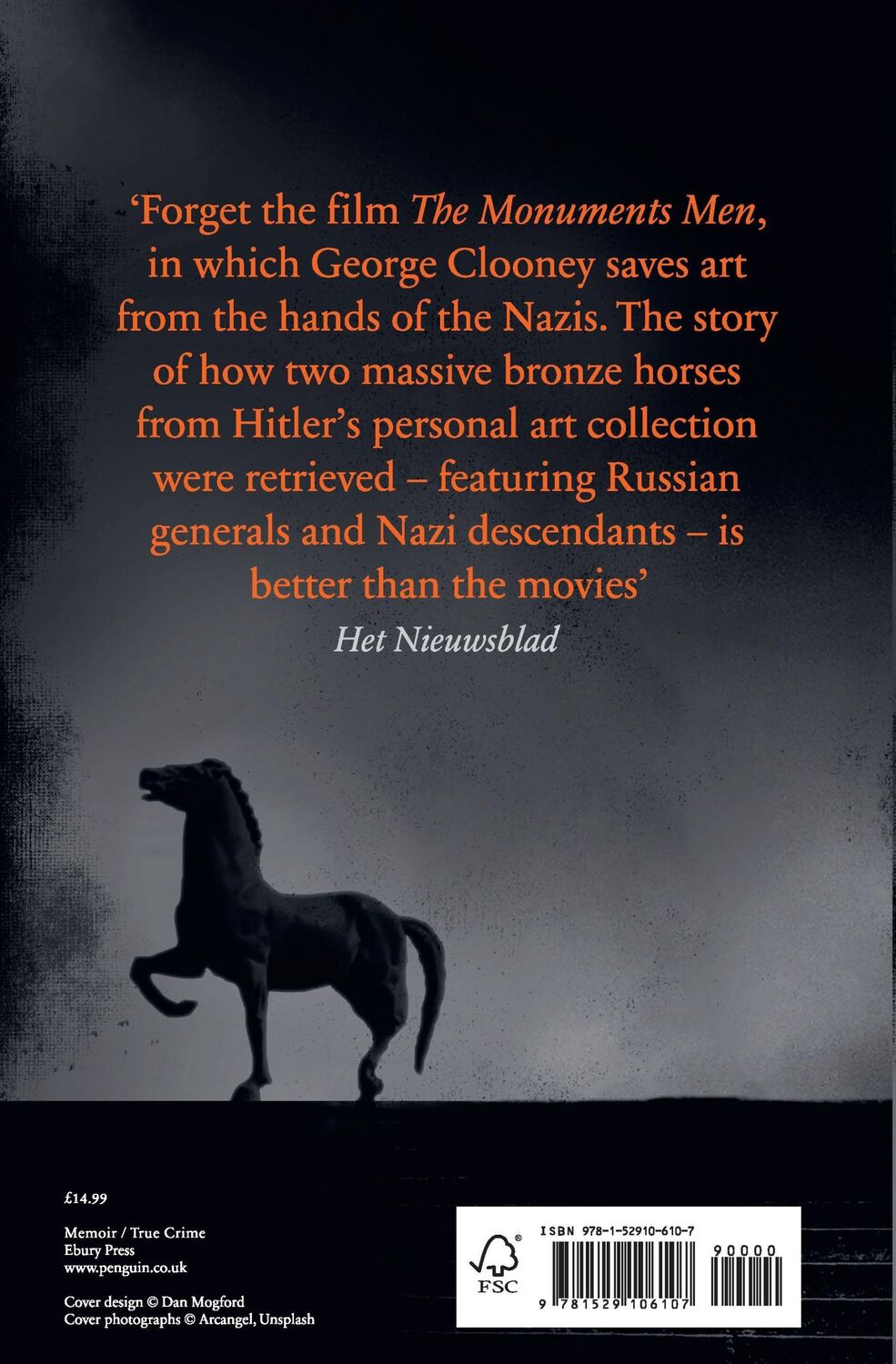 Rückseite: 9781529106107 | Hitler's Horses | Arthur Brand | Taschenbuch | XII | Englisch | 2021