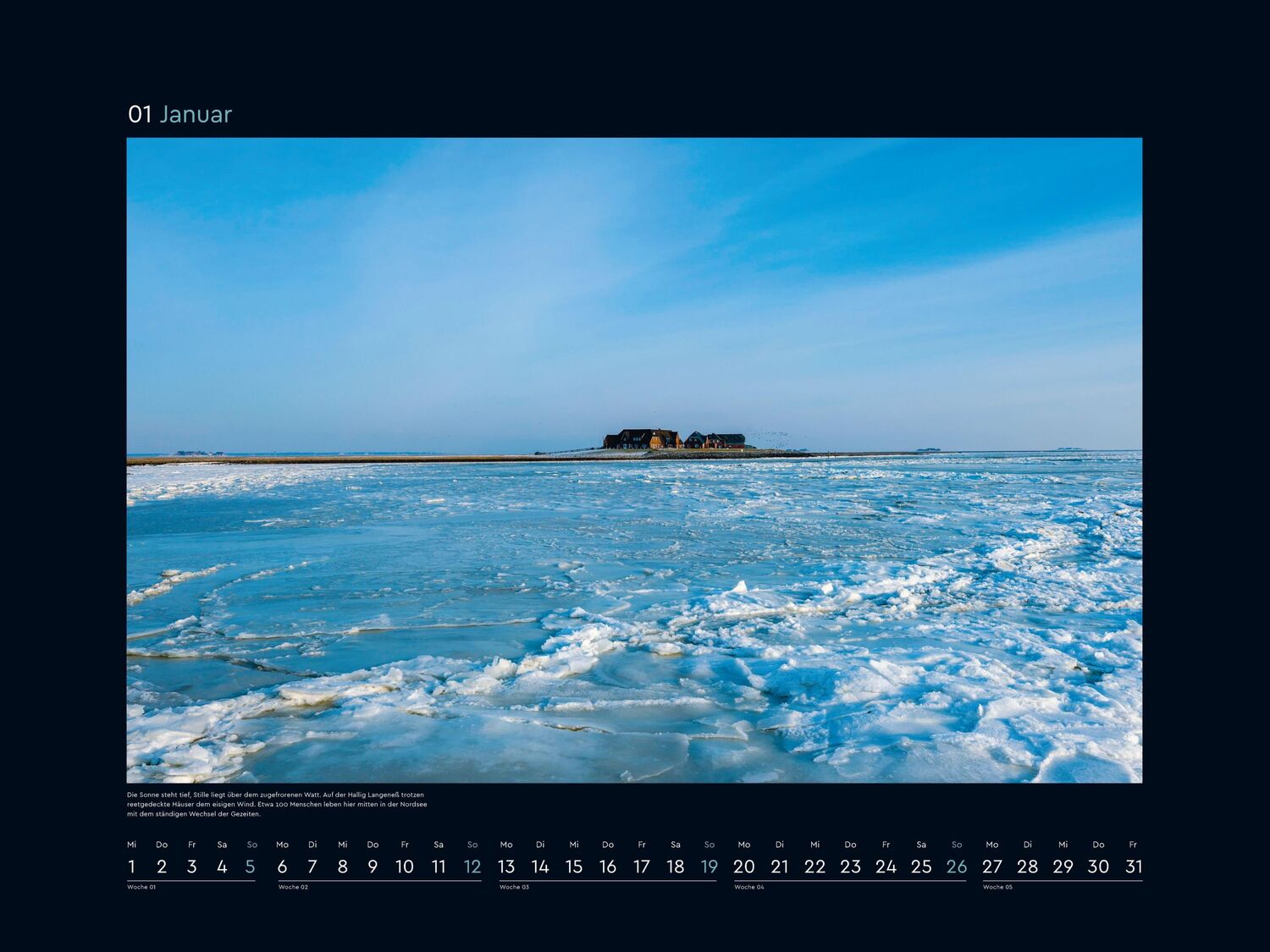 Bild: 9783965913592 | Wilde Nordsee - KUNTH Wandkalender 2025 | Kalender | 14 S. | Deutsch