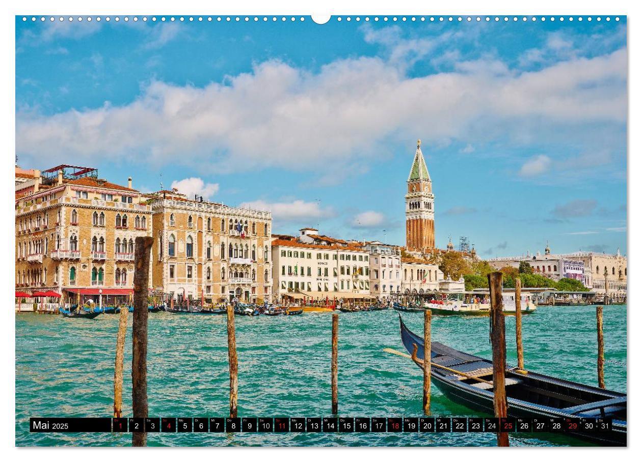 Bild: 9783435645633 | Besuch in Venedig (Wandkalender 2025 DIN A2 quer), CALVENDO...