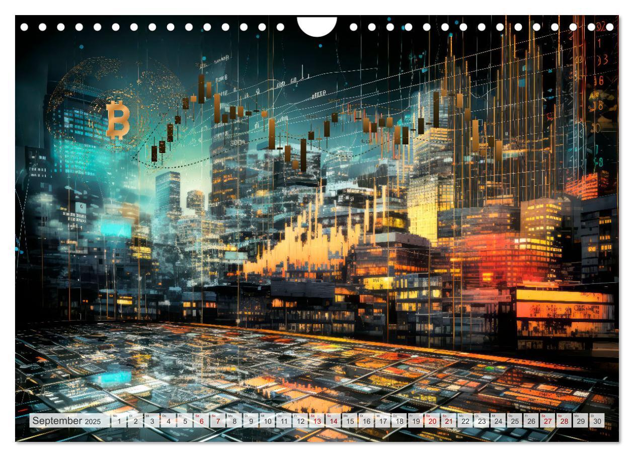 Bild: 9783383843044 | Krypto und Blockchain (Wandkalender 2025 DIN A4 quer), CALVENDO...