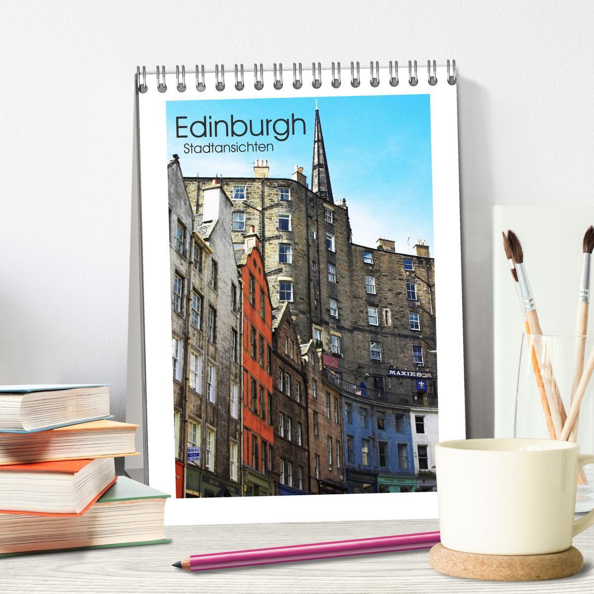 Bild: 9783457011362 | Edinburgh - Stadtansichten (Tischkalender 2025 DIN A5 hoch),...