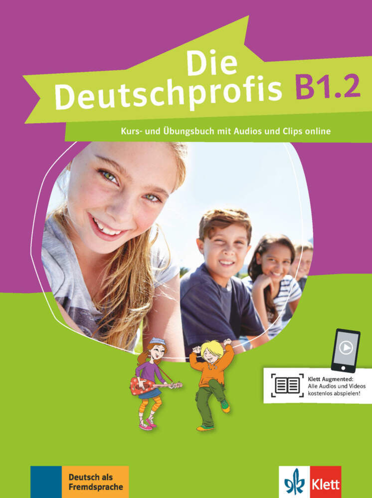 Cover: 9783126764872 | Die Deutschprofis B1.2 | Kurs- und Übungsbuch mit Audios und Clips