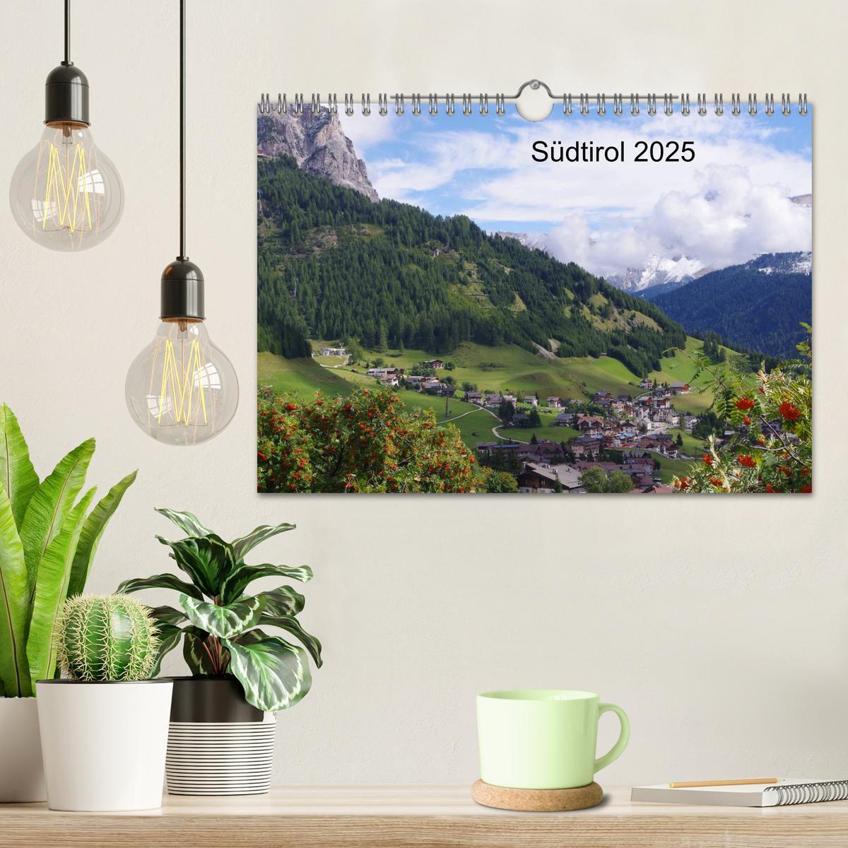 Bild: 9783435782789 | Südtirol 2025 (Wandkalender 2025 DIN A4 quer), CALVENDO Monatskalender