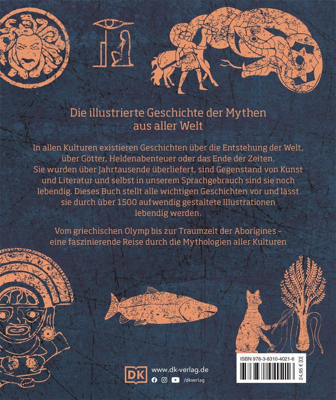 Rückseite: 9783831040216 | Mythen und Sagen aus allen Kulturkreisen | Philip Wilkinson | Buch