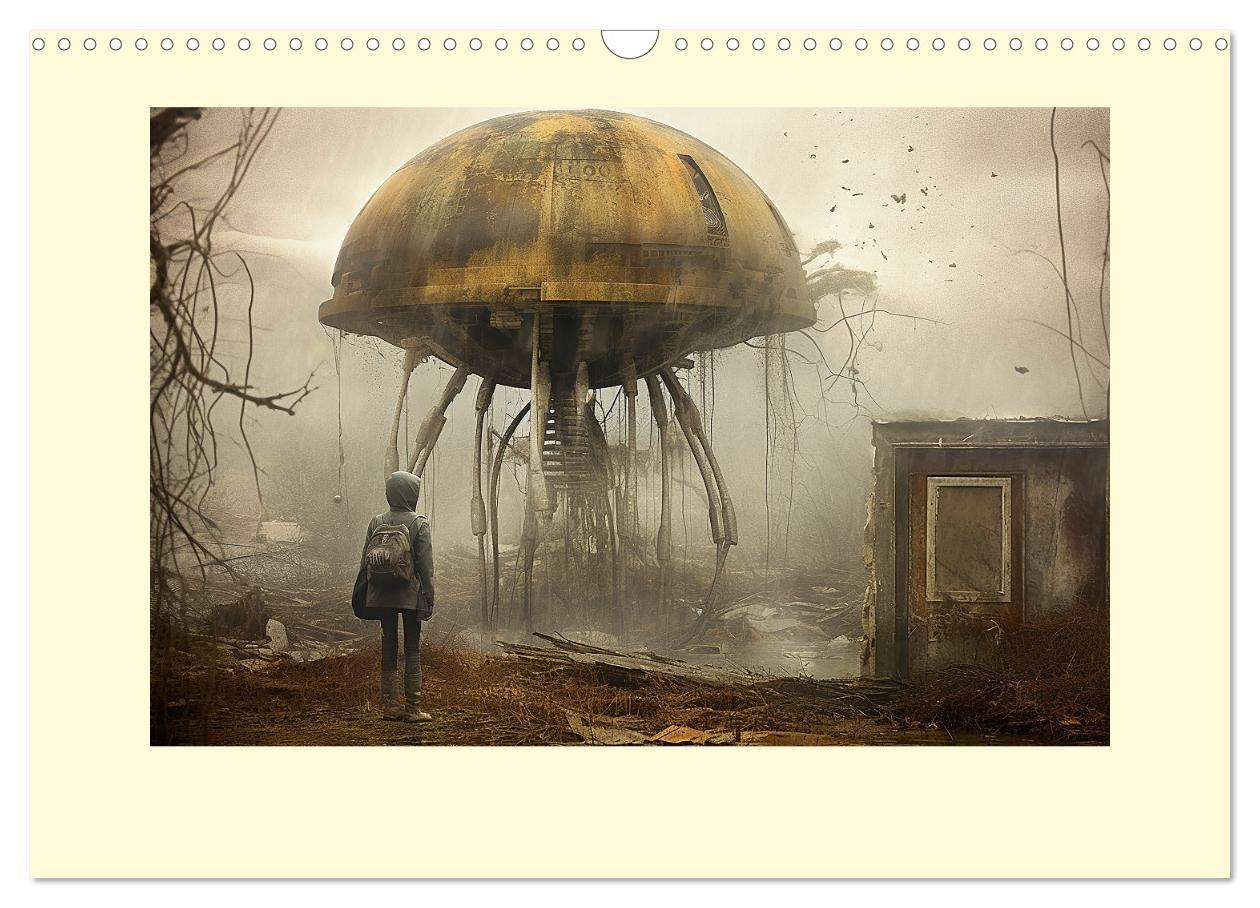 Bild: 9783383844522 | Surreale Alienwelt (Wandkalender 2025 DIN A3 quer), CALVENDO...