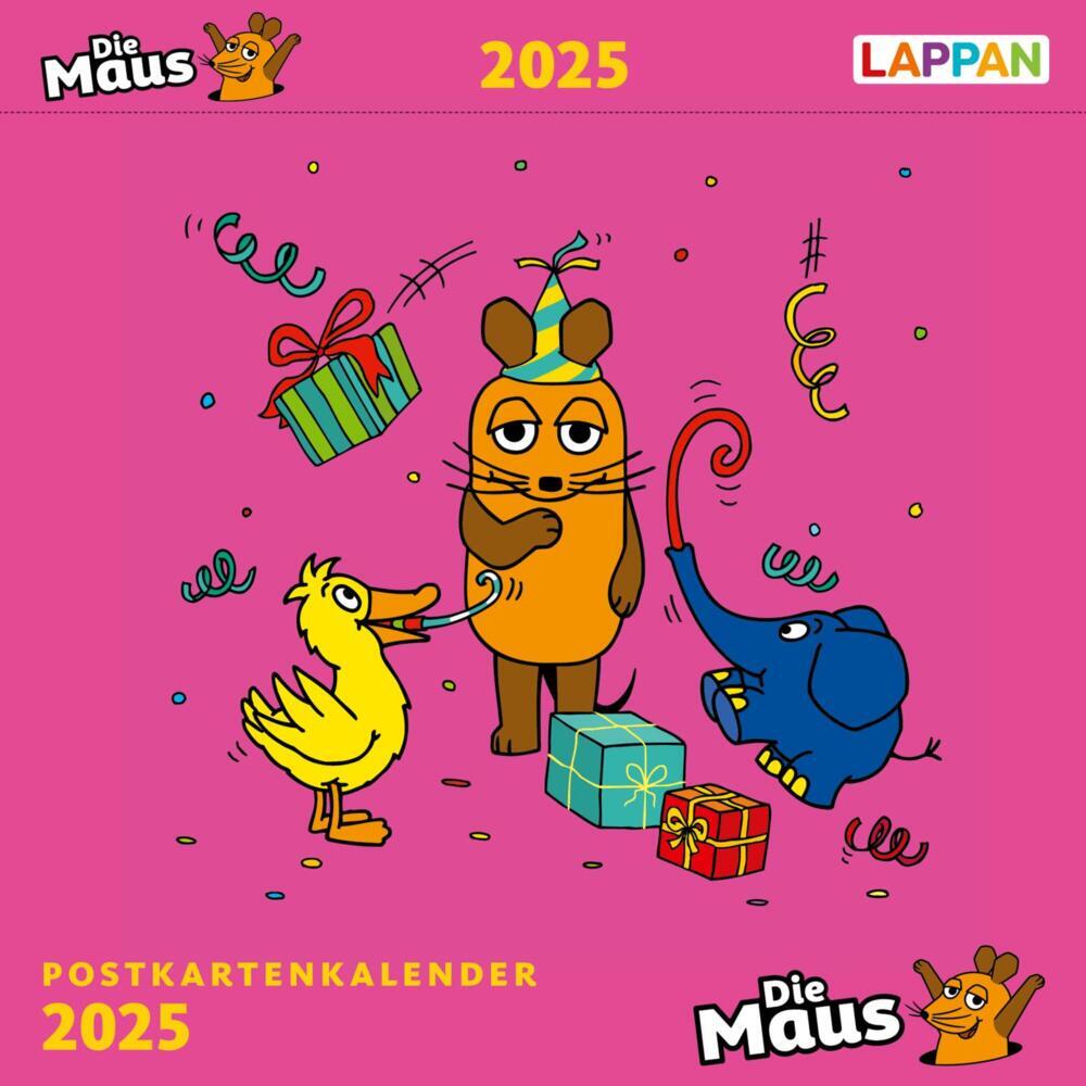 Cover: 9783830320449 | Der Kalender mit der Maus - Postkartenkalender 2025 | Kalender | 2025