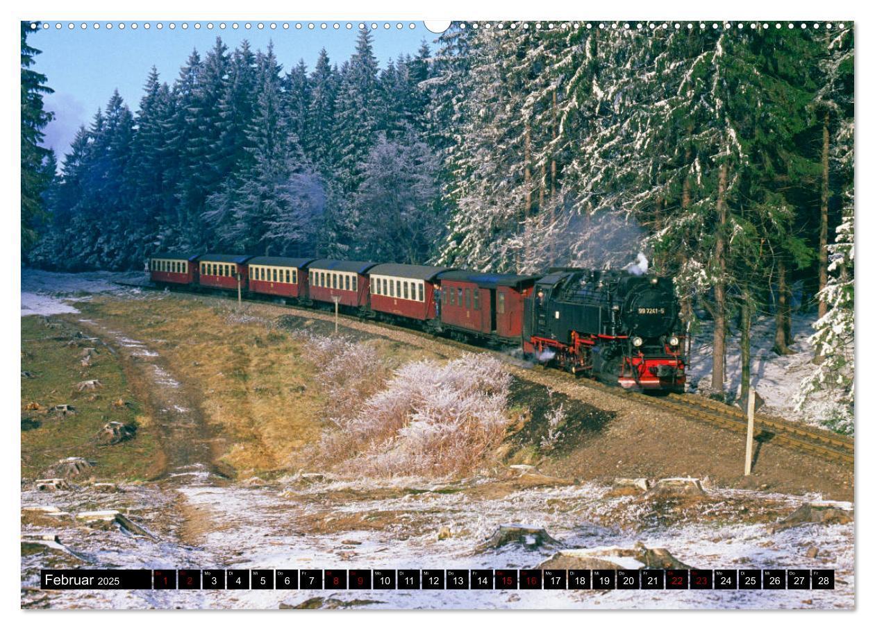 Bild: 9783435120581 | Harzer Schmalspurbahnen 1980er Jahre bis heute (Wandkalender 2025...