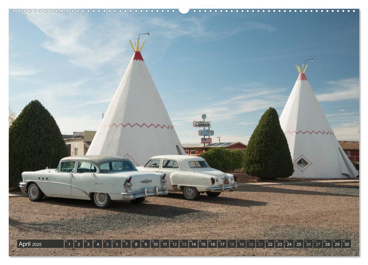 Bild: 9783435089802 | Route 66 (hochwertiger Premium Wandkalender 2025 DIN A2 quer),...