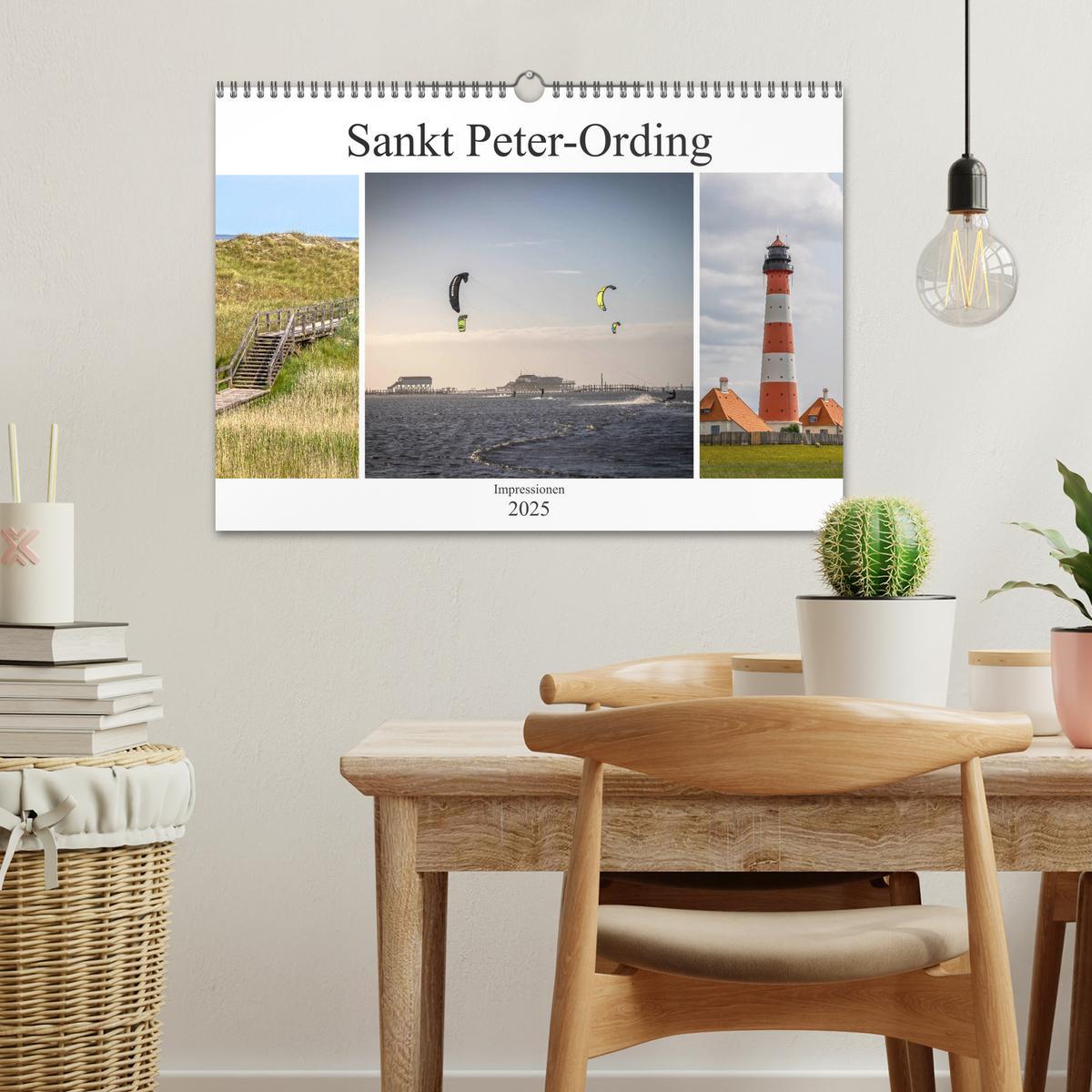 Bild: 9783435383658 | Impressionen aus Sankt Peter-Ording (Wandkalender 2025 DIN A3...