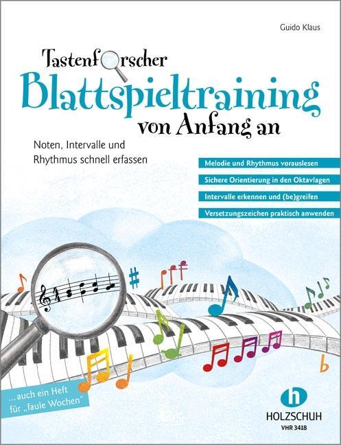 Cover: 9783864341724 | Tastenforscher - Blattspieltraining von Anfang an | Guido Klaus | 2022