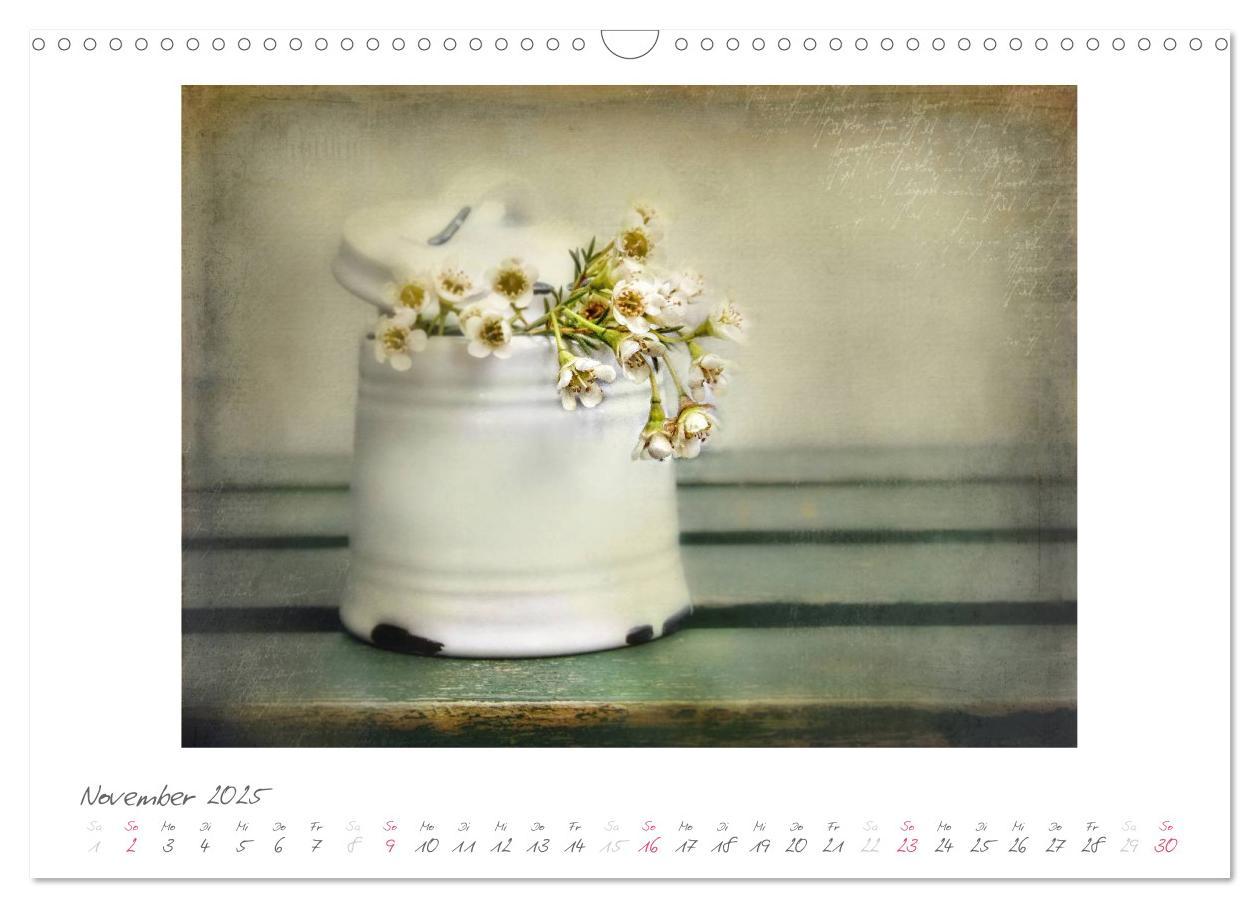 Bild: 9783435787807 | Vintage Flowers (Wandkalender 2025 DIN A3 quer), CALVENDO...