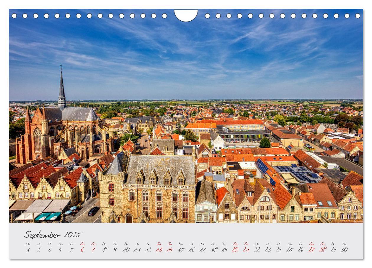 Bild: 9783383839092 | Belgien - Grafschaft Flandern (Wandkalender 2025 DIN A4 quer),...