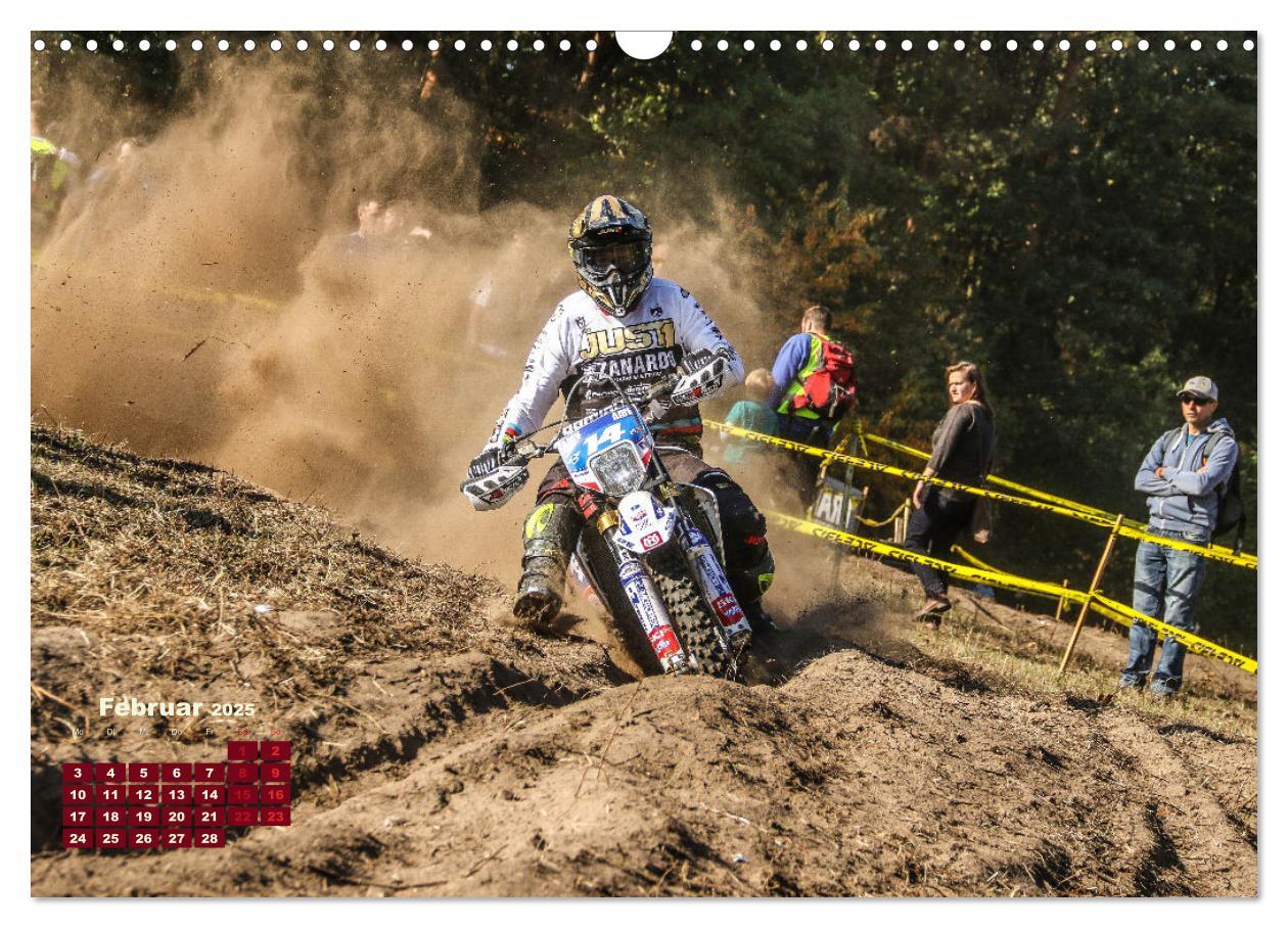 Bild: 9783435105519 | Enduro Mit Speed durch`s Gelände (Wandkalender 2025 DIN A3 quer),...