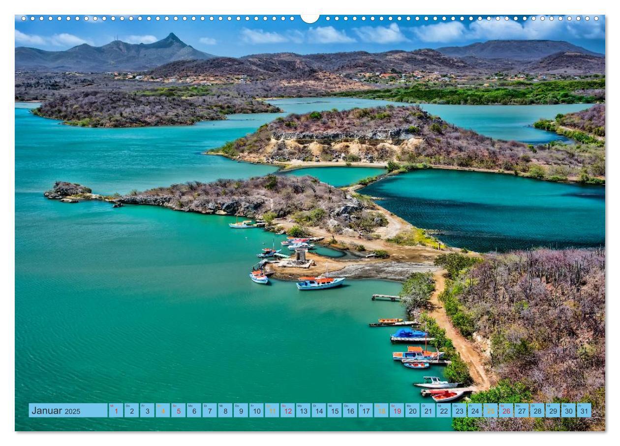 Bild: 9783435568574 | Curaçao - bunte Insel in der Karibik (Wandkalender 2025 DIN A2...