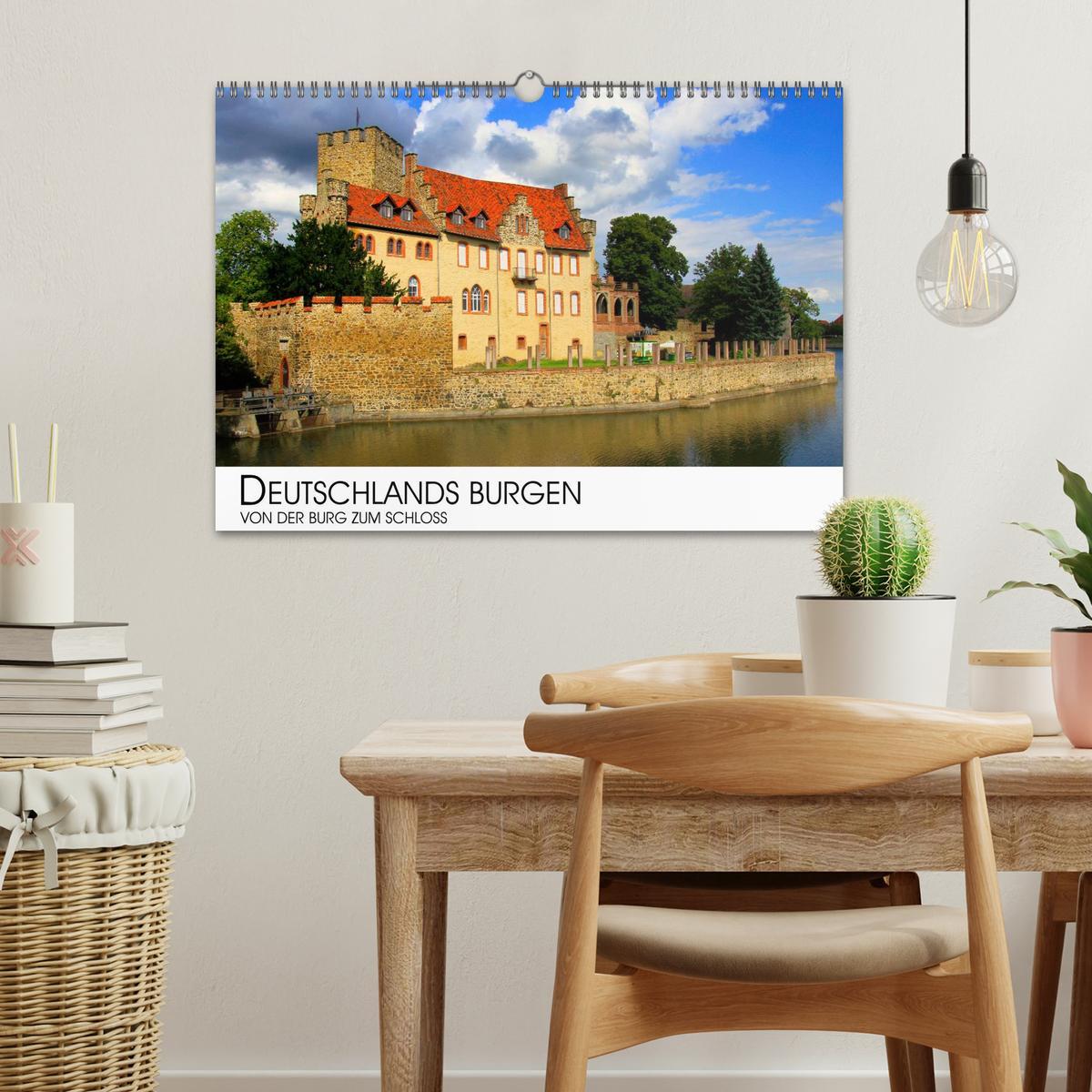 Bild: 9783435518500 | Deutschlands Burgen - Von der Burg zum Schloss (Wandkalender 2025...