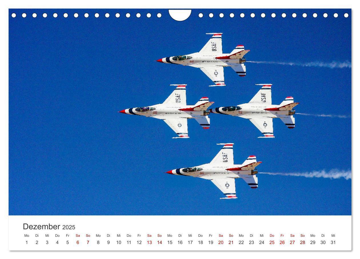 Bild: 9783383918629 | Kampfjets - Düsenjäger-Kalender (Wandkalender 2025 DIN A4 quer),...