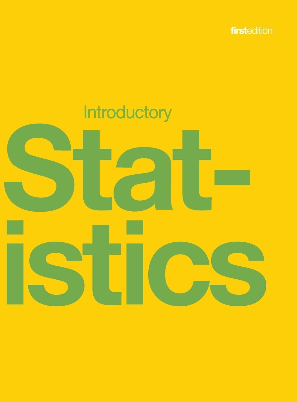 Cover: 9781998109357 | Introductory Statistics (hardcover, full color) | Illowsky (u. a.)