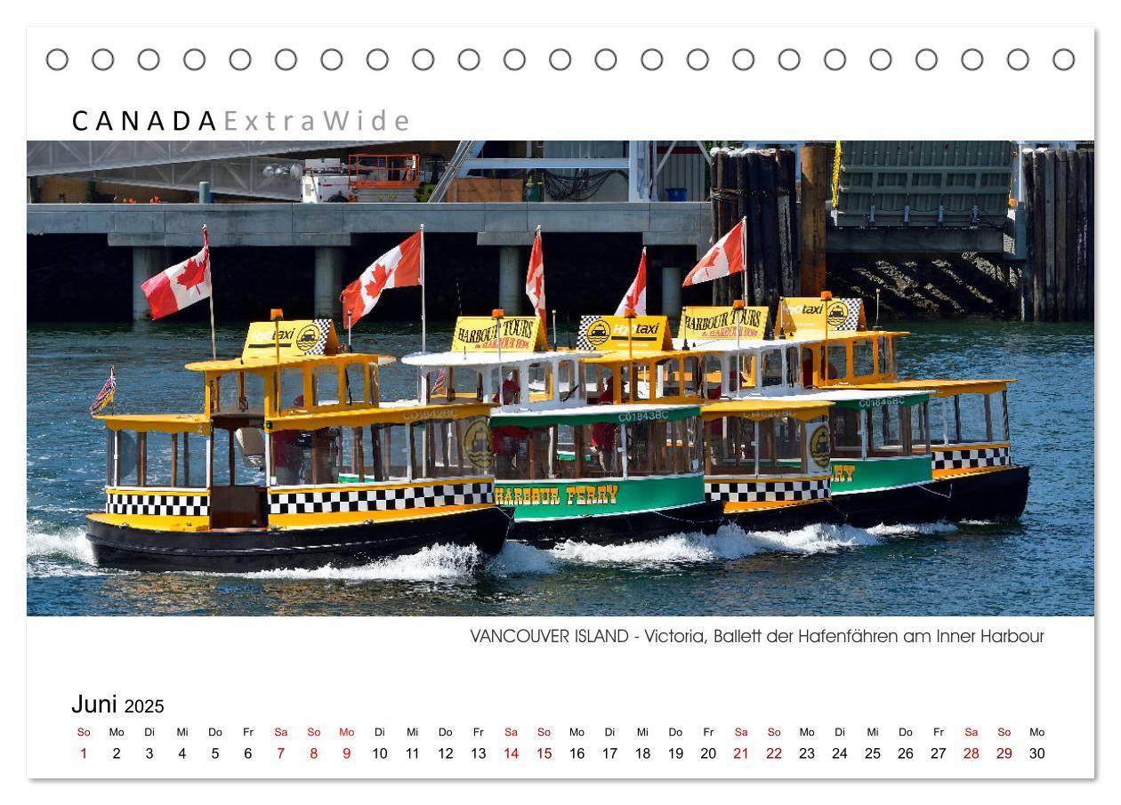 Bild: 9783383791369 | Vancouver Island Panoramabilder (Tischkalender 2025 DIN A5 quer),...