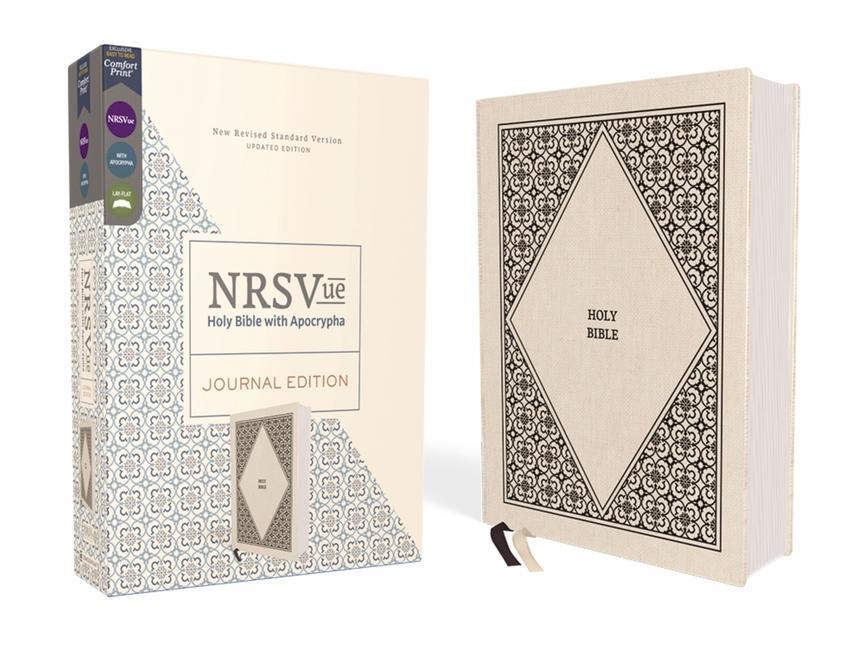 Cover: 9780310463696 | NRSVue, Holy Bible with Apocrypha, Journal Edition, Cloth over...