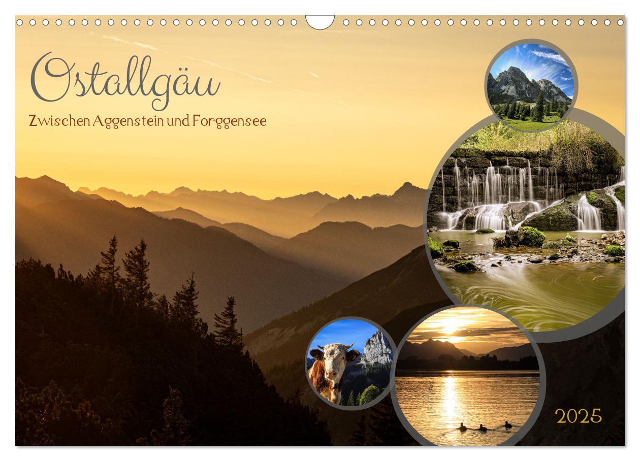 Cover: 9783383847288 | Ostallgäu - Zwischen Aggenstein und Forggensee (Wandkalender 2025...