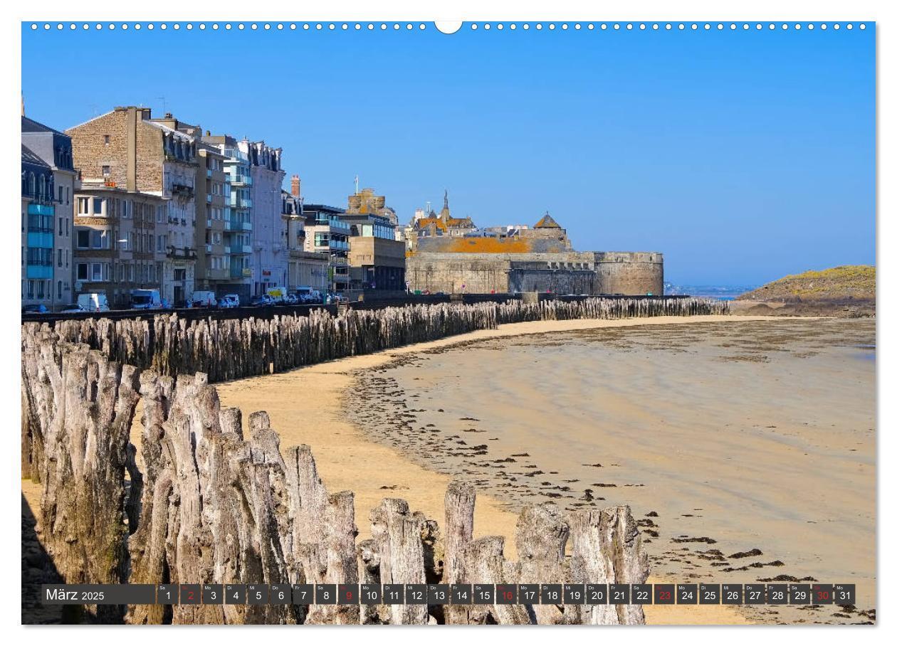 Bild: 9783435344659 | Saint Malo - Stadt der Korsaren (Wandkalender 2025 DIN A2 quer),...