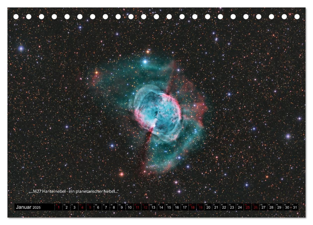 Bild: 9783435003013 | Astrofotografie - Wunder des Universums (Tischkalender 2025 DIN A5...