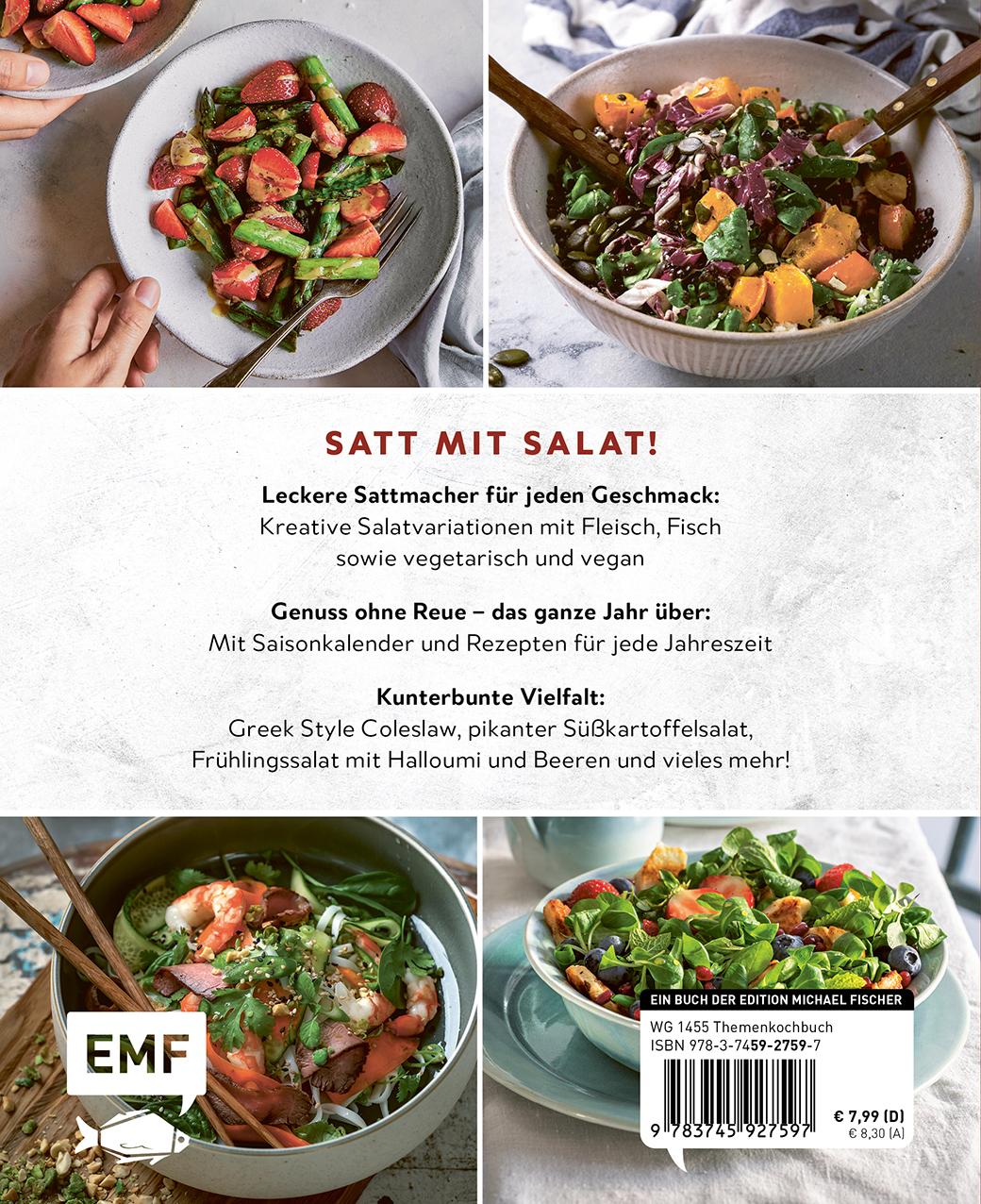 Rückseite: 9783745927597 | Genussmomente: Sattmacher-Salate | Edition Michael Fischer | Buch