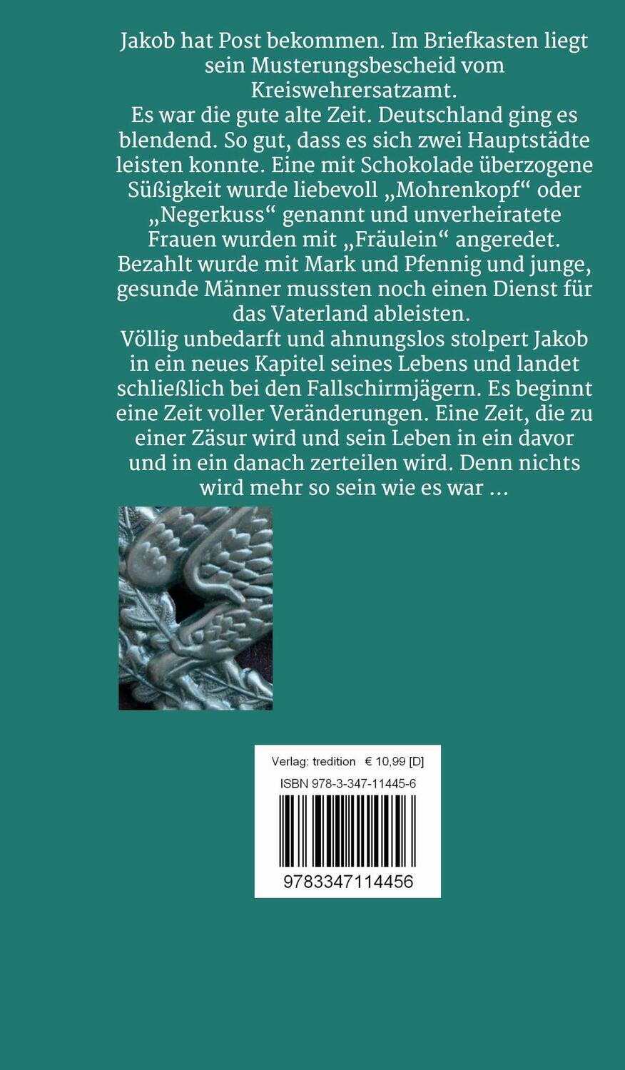 Rückseite: 9783347114456 | Als Jakob vom Himmel fiel | Peter Fuhl | Taschenbuch | Paperback