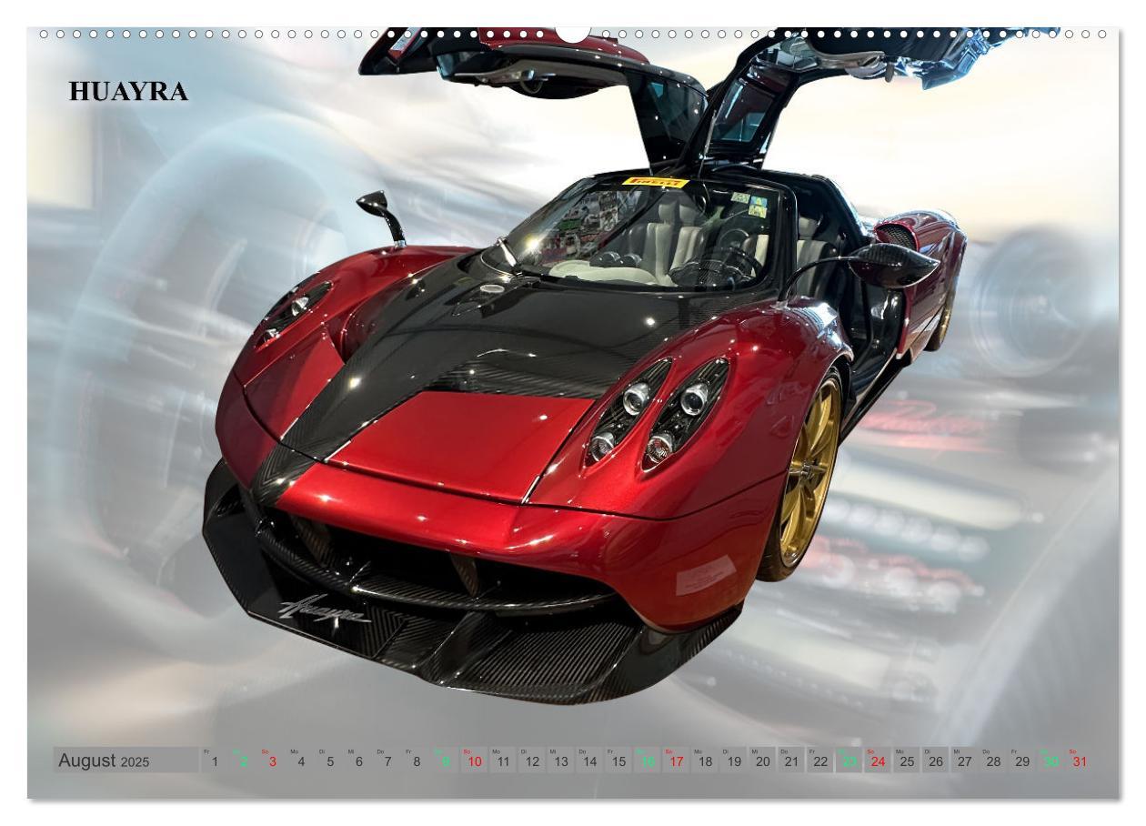 Bild: 9783383872488 | Pagani italienische Automobilkunst (Wandkalender 2025 DIN A2 quer),...