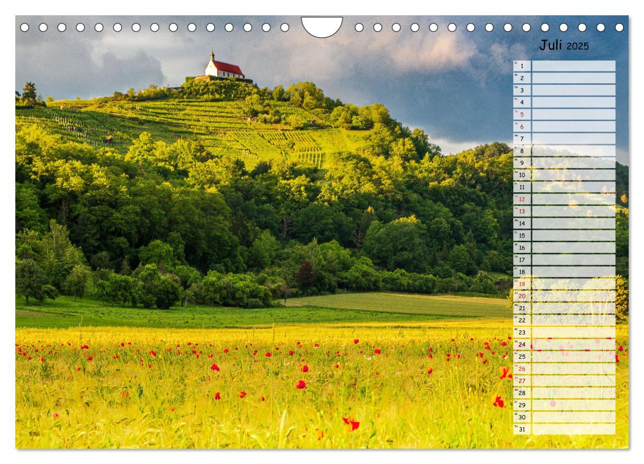 Bild: 9783435253623 | Rund um die Wurmlinger Kapelle (Wandkalender 2025 DIN A4 quer),...