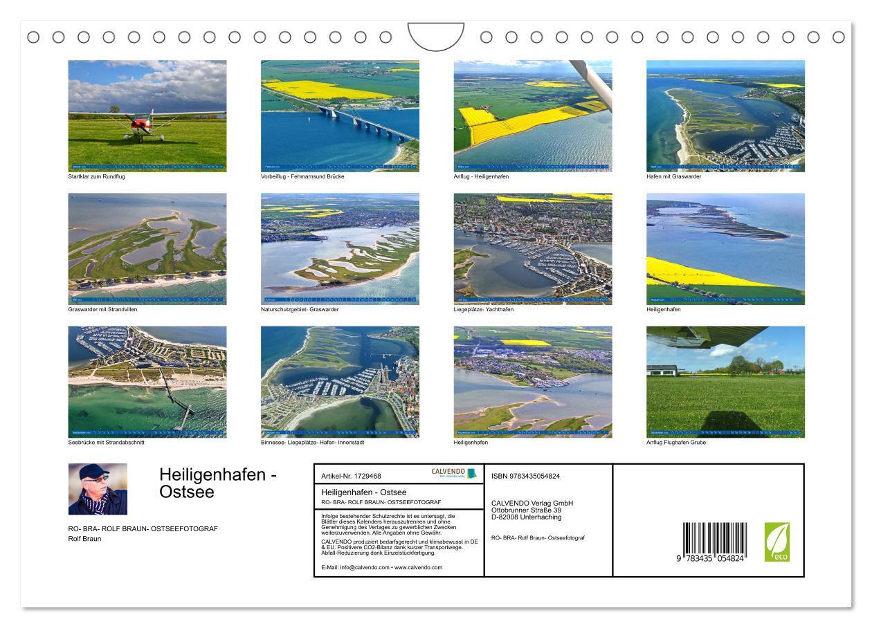 Bild: 9783435054824 | Heiligenhafen - Ostsee (Wandkalender 2025 DIN A4 quer), CALVENDO...