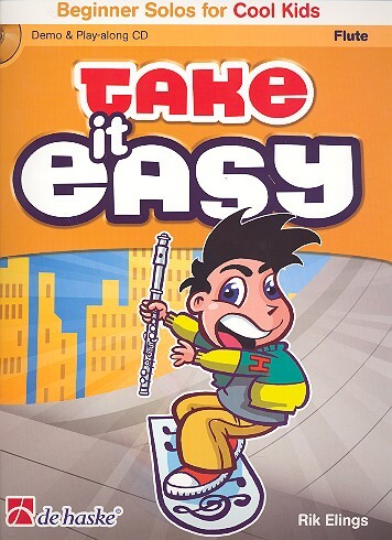 Cover: 9789043130684 | Take It Easy | Beginner Solos for Cool Kids | Rik Elings | Buch + CD